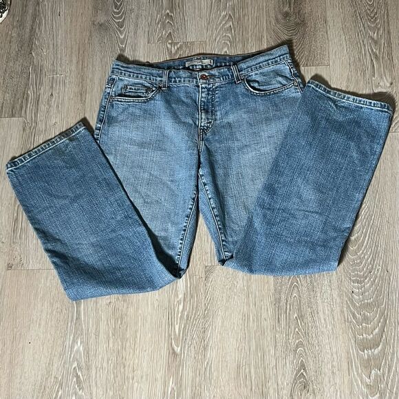 VTG LEVI'S 550 High Rise Relaxed Leg Denim Straight Jean 12 - Picture 2 of 9